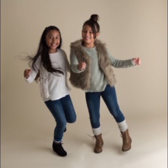 NCO Girls Pull on Blue Jeggings - Picture 2 of 11